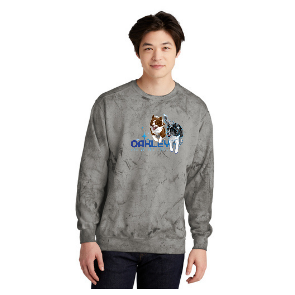 Comfort Colors Color Blast Sweatshirt Oakley Canine Athletics