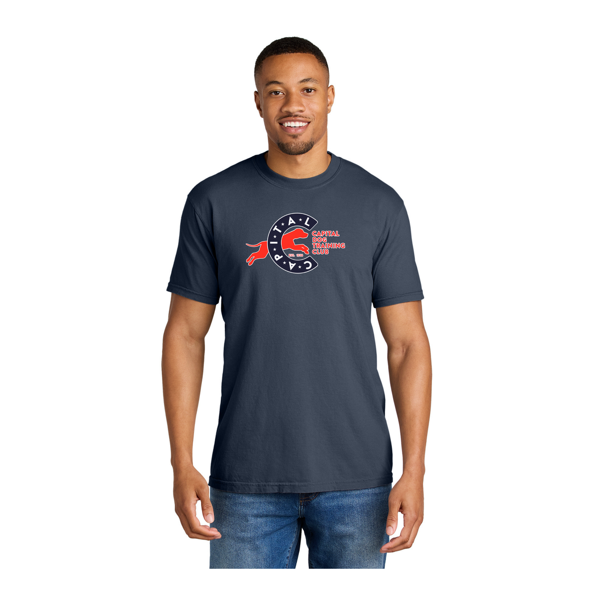 Comfort Colors Tee Capital Dog Training Club