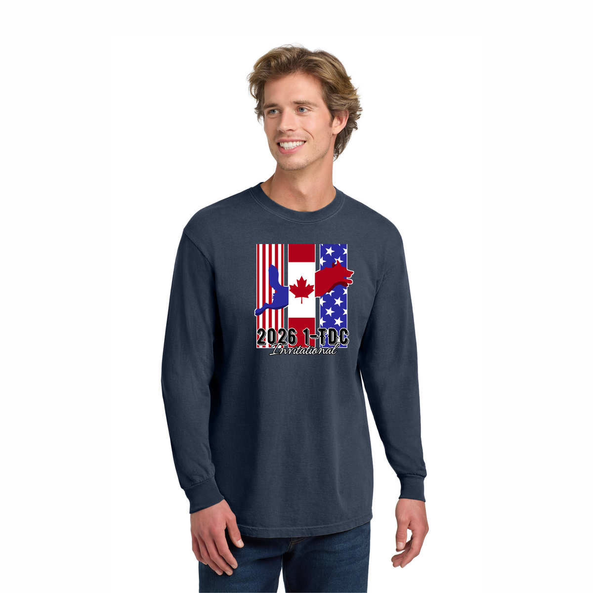 Comfort Colors Long Sleeve Tee 1-TDC Invitational 2026