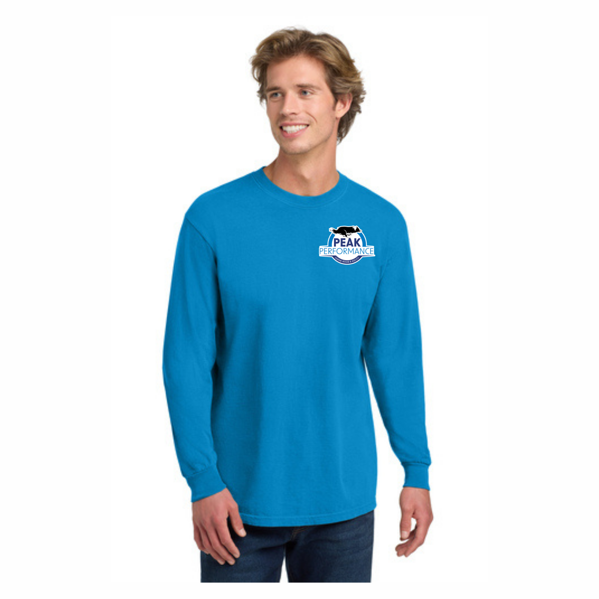 Comfort Colors Long Sleeve Tee Peak Performance