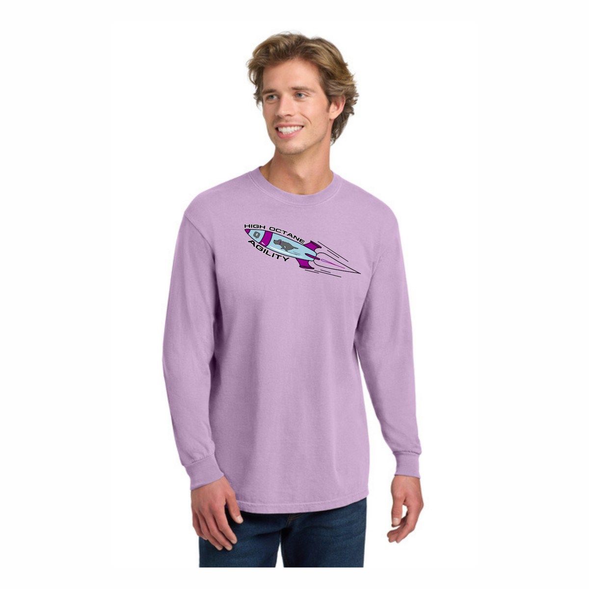 Comfort Colors Long Sleeve Tee High Octane Agility