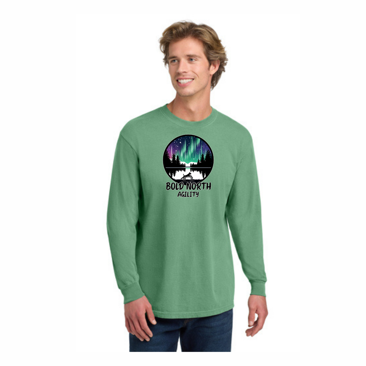 Comfort Colors Long Sleeve Tee Bold North Agility