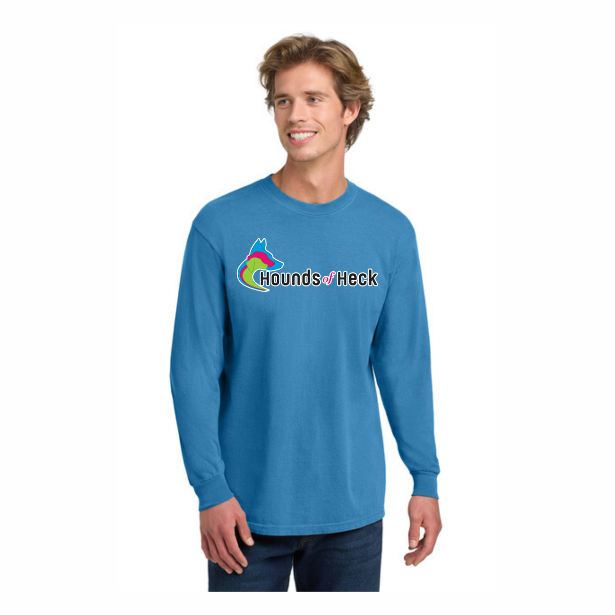 Comfort Colors Long Sleeve Tee Hounds of Heck
