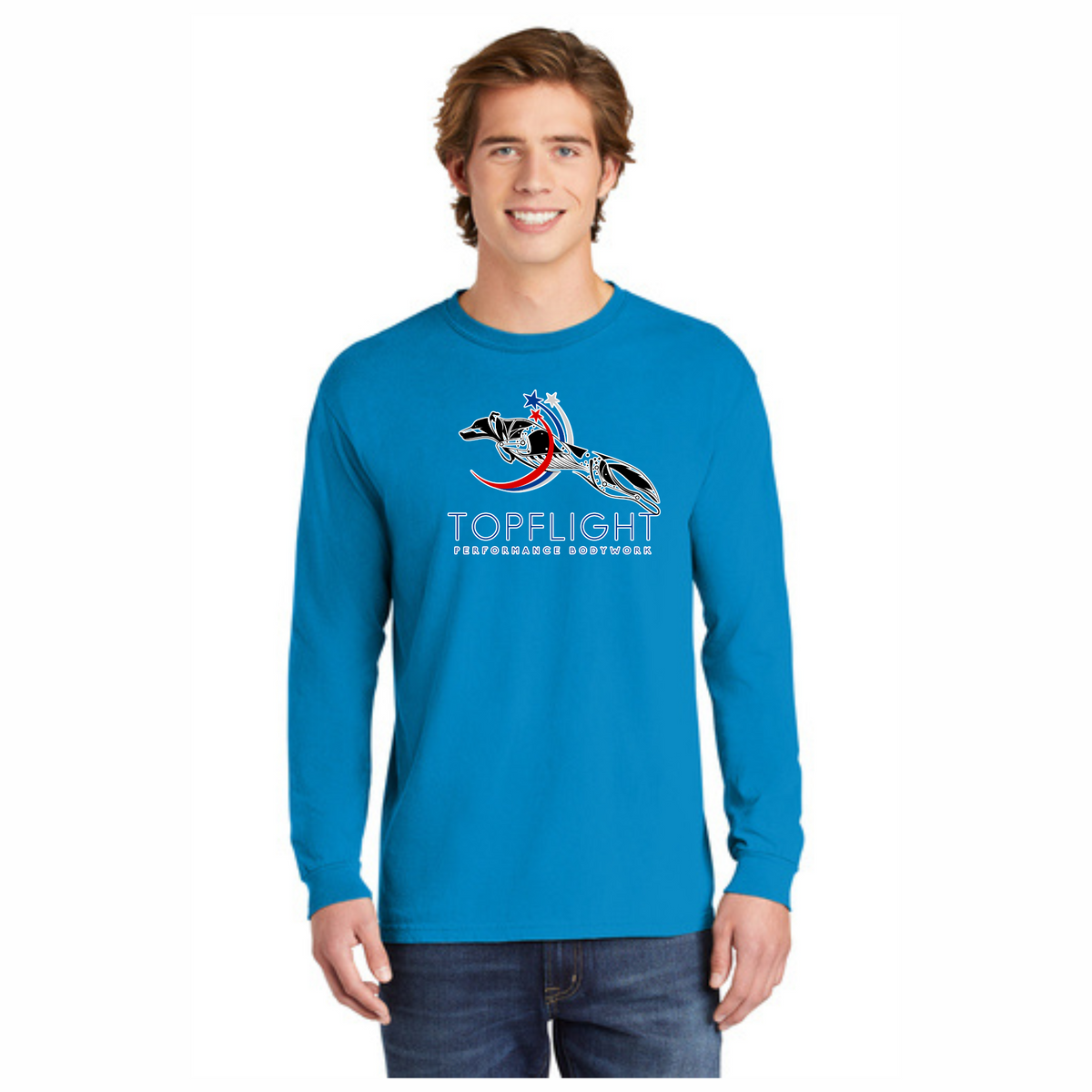 Comfort Colors Long Sleeve Tee Topflight Performance Bodywork