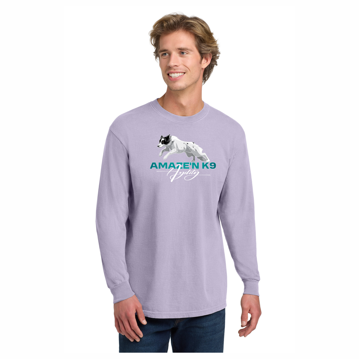 Comfort Colors Long Sleeve Tee Amaze'n K9 Agility