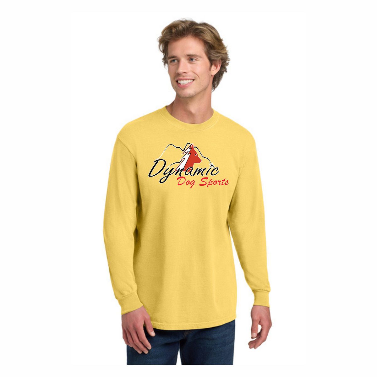 Comfort Colors Long Sleeve Tee Dynamic Dog Sports